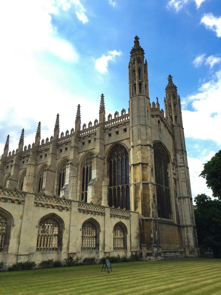 The incredible King's College and alma mater of Alan Turing. Look at those flying buttresses.